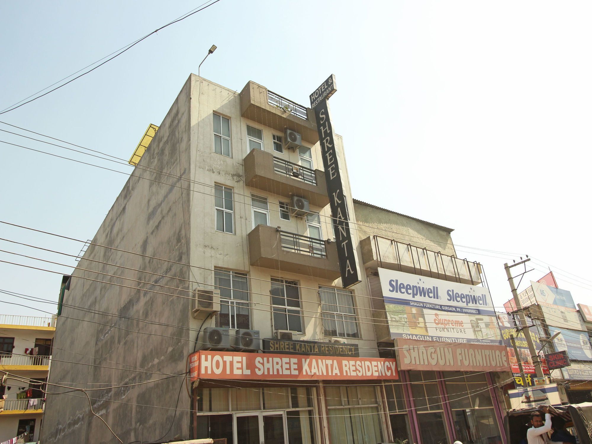 Oyo 576 Hotel Shree Kanta Residency Gurgaon Exterior photo
